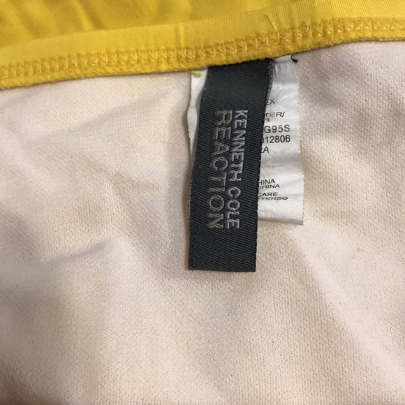 Yellow two piece swimsuit by Kenneth Cole size medium - Picture 5 of 9